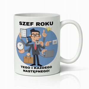 Kubek Śmieszny Prezent Dla Szefa Do Pracy Do Biura
