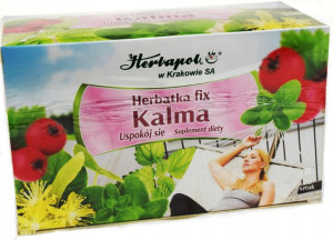 Herbata ziołowa ekspresowa uspokój się Kalma 40 g