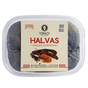 Chałwa karobowa z ksylitolem Iorgos 250g