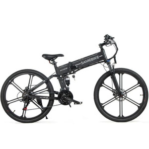 SAMEBIKE LO26-II górski składany ebike mtb 500W 10Ah 80KM