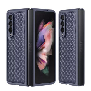 Dux Ducis Venice skórzane etui do Samsung Galaxy Z Fold 3 niebieski