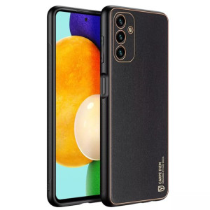 Dux Ducis Yolo eleganckie etui skór ekologiczn Samsung Galaxy A13 5G czarny