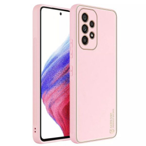 Dux Ducis Yolo eleganckie etui skór ekologiczna Samsung Galaxy A53 5G różow