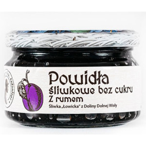 Powidła śliwkowe z rumem Specjały Św Antoniego, 270g