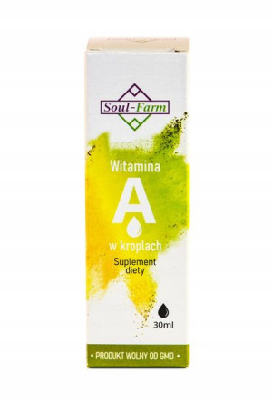 Witamina A w kroplach Soul-Farm 30ml