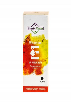 Witamina E w kroplach Soul-Farm 30ml