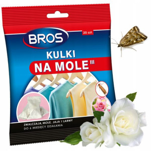 Bros Kulki Zapach Środek Na Mole Do Szafy Odzieży