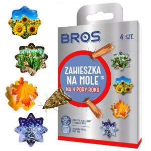 Bros Zawieszki Środek Na Mole Do Szafy Odzieży