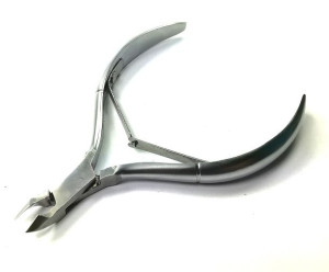 Cążki do skórek 5mm premium srebrne