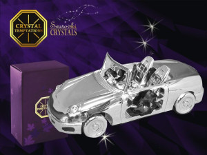 Auto- srebrne products with Swarovski Crystals
