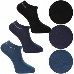 Moraj Skarpety Stopki Bawełna 3-Pak 170-301 43-45