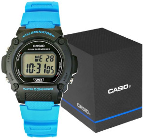 Zegarek Męski CASIO W-219H-2A2VEF CASIO