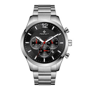 Zegarek Męski Perfect Chronograf CH01M-03 + Box PERFECT