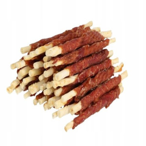 HILTON DUCK Wrap White Rawhide KACZKA dla psa 500g