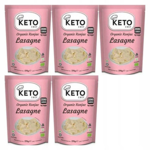 5x Makaron Keto Konjac Lasagne Bio 200g Keto Chef
