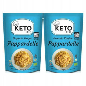 2x Makaron Keto Konjac Pappardelle Bio 200g Keto