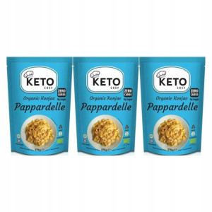 3x Makaron Keto Konjac Pappardelle Bio 200g Keto