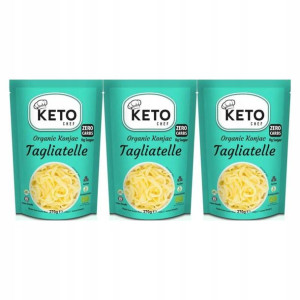3x Makaron Keto Konjac Tagliatelle Bio 200g Keto
