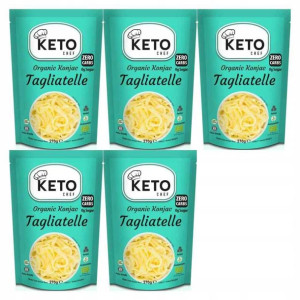 5x Makaron Keto Konjac Tagliatelle Bio 200g Keto