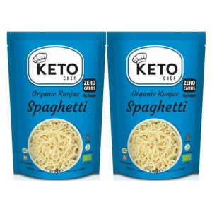 2x Makaron Keto Konjac Spaghetti Bio 200g KetoChef