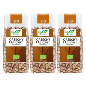 3 x Orzechy Laskowe Bio 100g Bio Planet