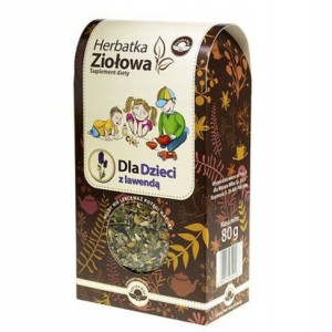 Herbatka Ziołowa Dla Dzieci z Lawendą 80g Natura
