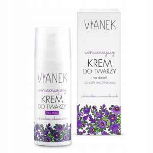 Wzmacniający Krem na Noc Cera Naczynkowa 50ml Vian