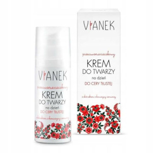 Przeciwzmarszczkowy Krem na Dzień Cera Tłusta 50ml