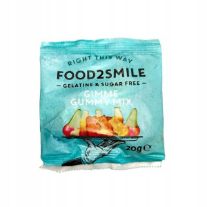 Żelki Bez Dodatku Cukru BG Wegańskie Gummy Mix 20g