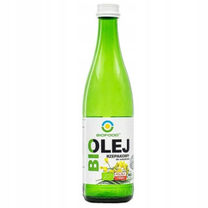 Olej Rzepakowy do Smażenia Bio 500ml - BIO FOOD