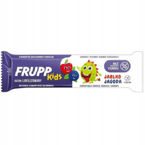 Baton Liofilizowany Jabłko Jagoda 9g Frupp Kids