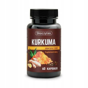 Kurkuma Piperyna Imbir Resweratrol 60kap Skoczylas