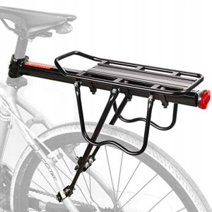 Bagażnik Rowerowy Tylny Aluminium Uniwersalny 50kg
