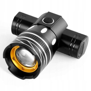 Lampka Rowerowa Lampki Rowerowe Usb Zestaw Zoom