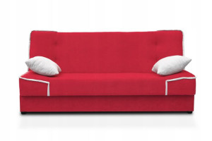WERSALKA KANAPA SOFA MAXIM czerwony rozkładana