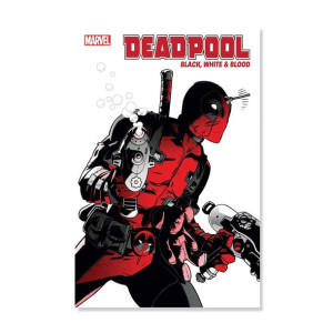 Deadpool Black White Blood #3