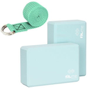 Zestaw 2 x kostka Baby blue | Pasek Miętowy