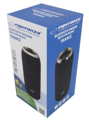 Głośnik bluetooth Esperanza TRANCE EP135 (kolor czarny)