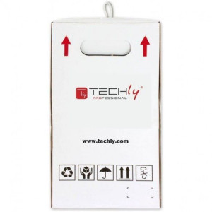 Techly Skrętka U/utp Cat5e Drut 305m Cca Szara Itp