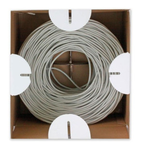 Techly Kabel Skrętka Kat 6 S/ftp Pimf Drut 305m Bo