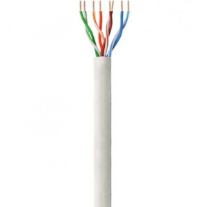 Techly Kabel Skrętka Kat 6 Utp Drut 100m Szara 100