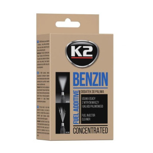 K2 BENZIN 50ml - dodatek do czyszczenia wtrysków benzynowych