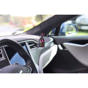 K2 ROKO FUN NEW CAR 25G - odświeżacz powietrza w woreczku z nadrukiem