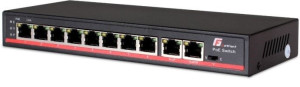 Switch Poe Getfort 8fe X Poe + 2fe Uplink Watchdog