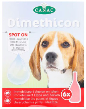 Krople Na Pchły I Kleszcze Dla Psa 6x1ml
