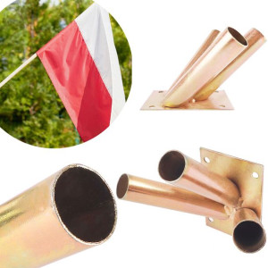 Uchwyt Do Flag Flagi Na Flagę Ocynk 3 Ramienny