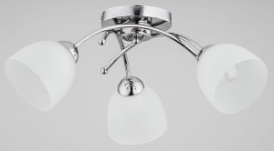 Tavolo lampa sufitowa 3-punktowa chrom Alfa