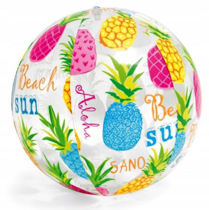 Piłka Plażowa 51 Cm Dmuchana Intex 59040np Ananas