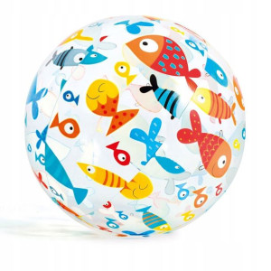 Piłka Plażowa 51 Cm Dmuchana Intex 59040np Rybki