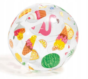 Piłka Plażowa 51 Cm Dmuchana Intex 59040np Flaming